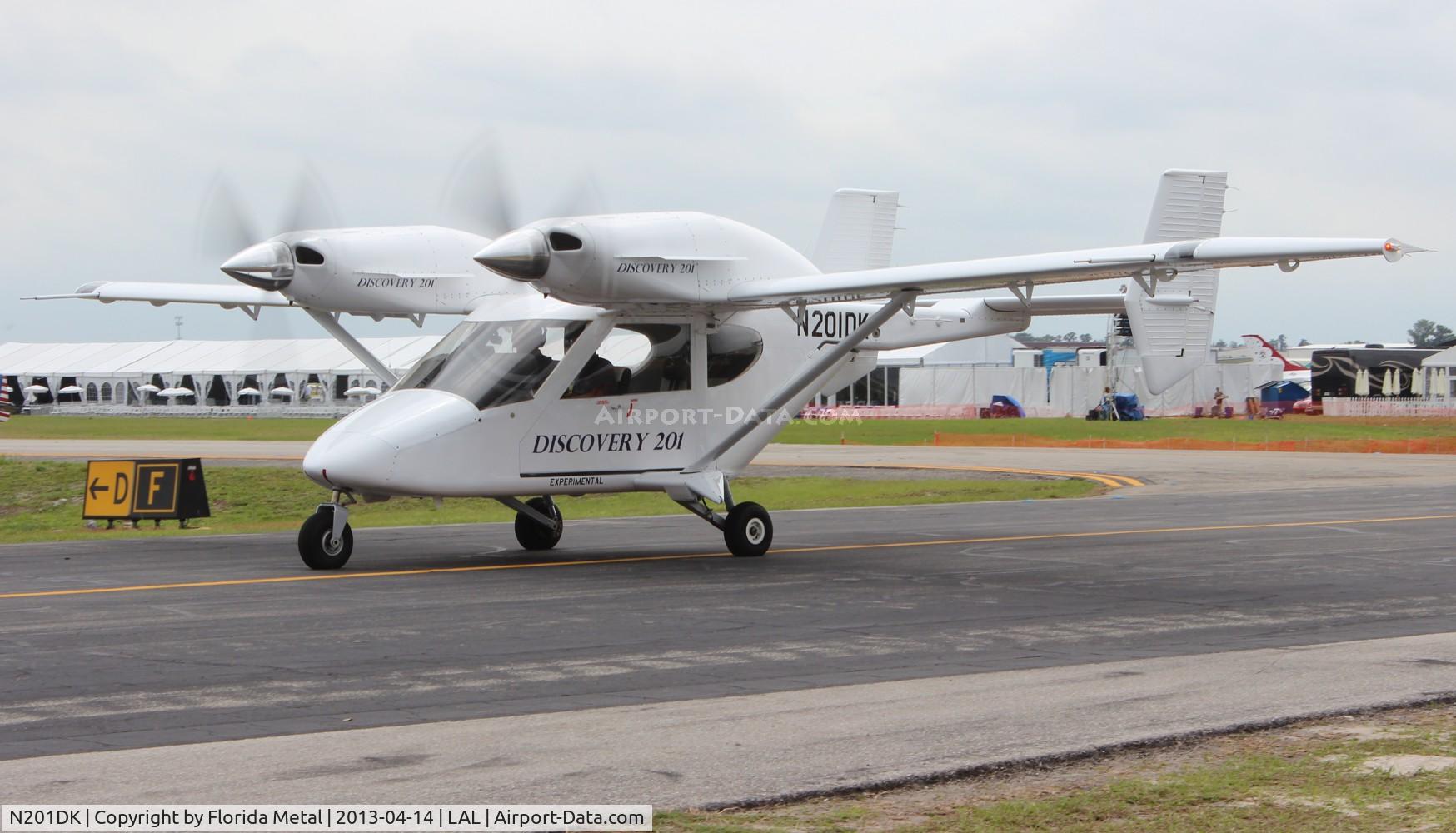 N201DK, 2012 Discovery Aviation 201 C/N A-33-00-005, Discovery 201