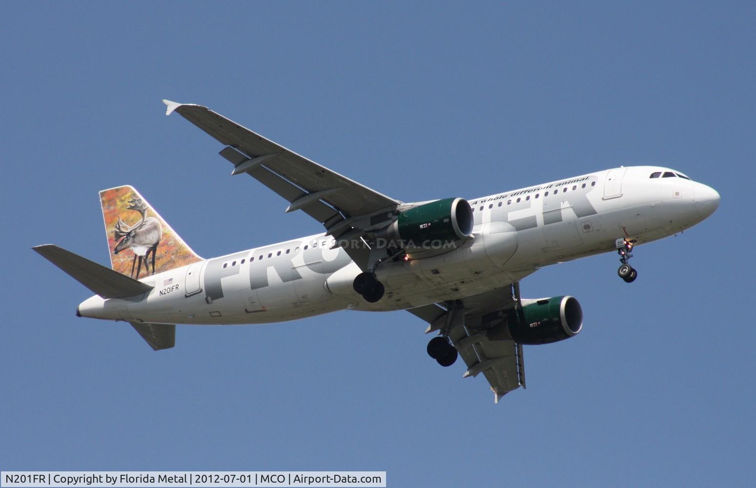 N201FR, 2008 Airbus A320-214 C/N 3389, Frontier 