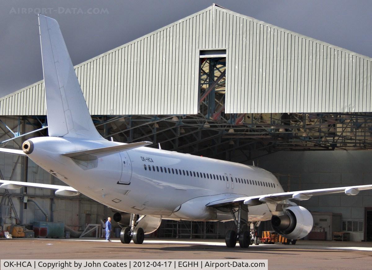 OK-HCA, 2011 Airbus A320-214 C/N 4699, Exiting paintshop