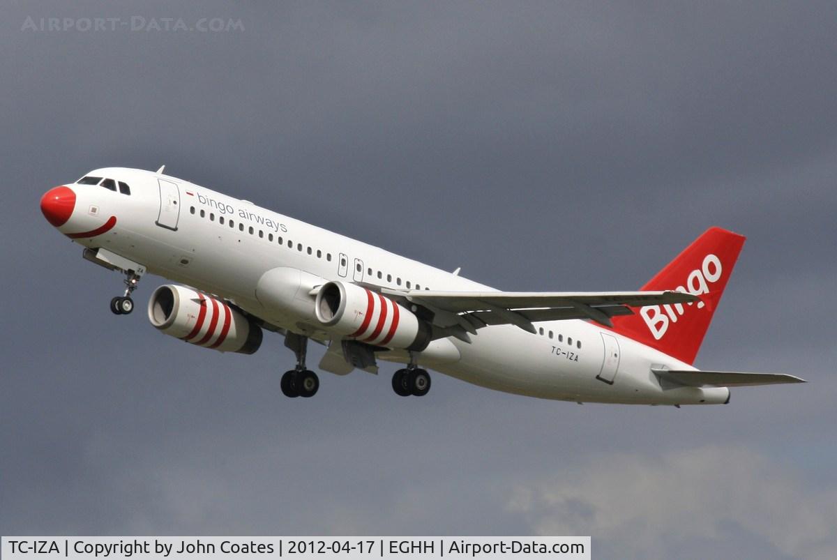 TC-IZA, 2003 Airbus A320-233 C/N 2118, On delivery after paint to Bingo Airways
