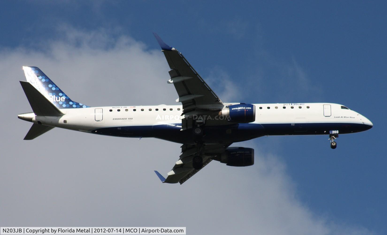 N203JB, 2006 Embraer 190AR (ERJ-190-100IGW) C/N 19000023, Jet Blue E190