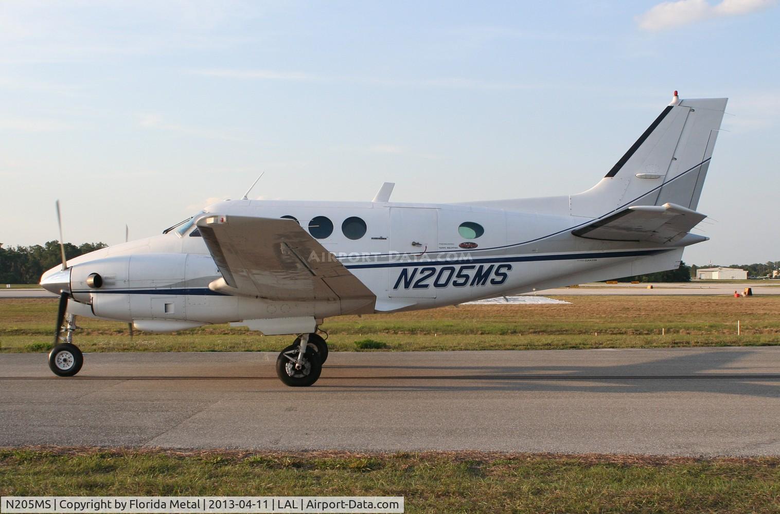 N205MS, 1981 Beech C90 King Air C/N LJ-948, Beech C90