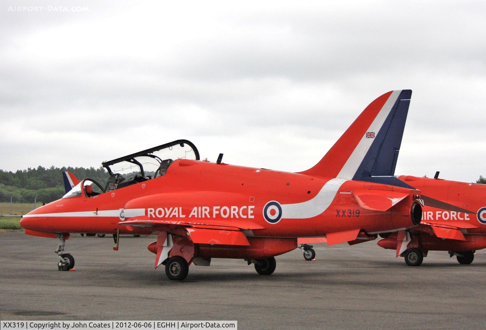 XX319, 1980 Hawker Siddeley Hawk T.1A C/N 162/312144, At JETS apron