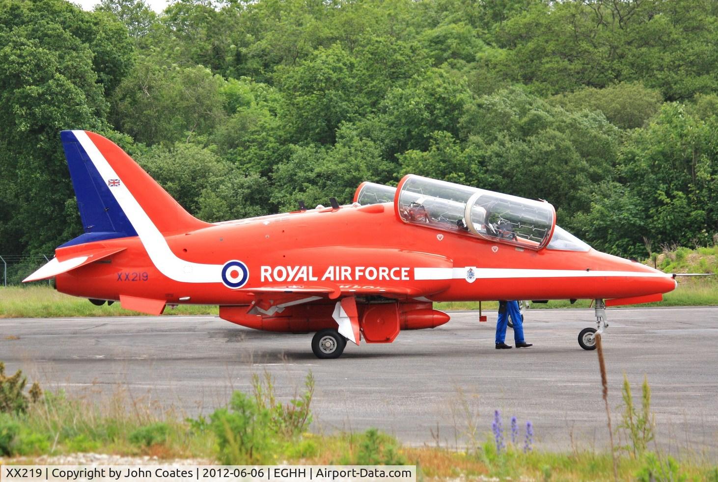 XX219, 1978 Hawker Siddeley Hawk T.1A C/N 055/312055, The Reds at JETS
