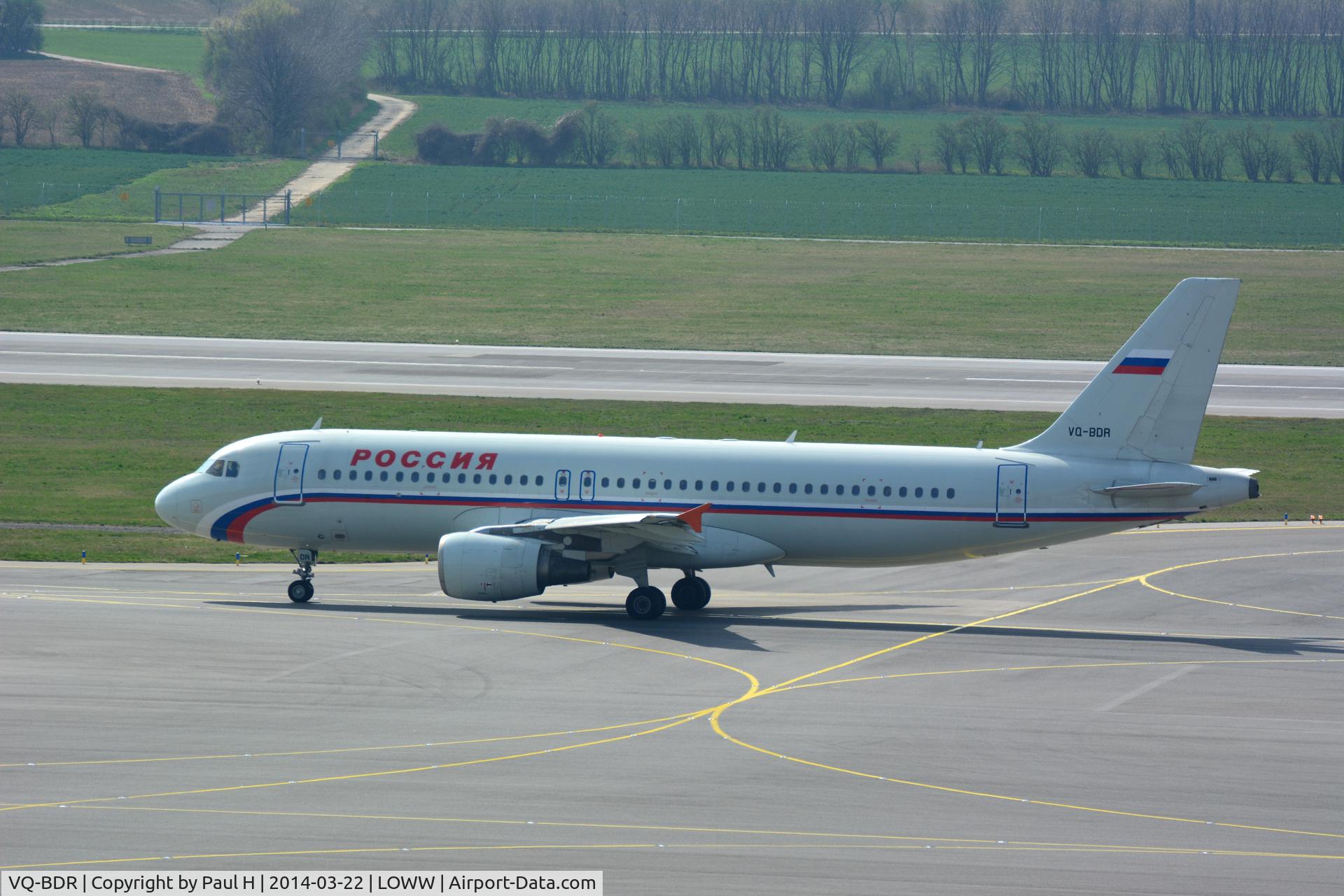 VQ-BDR, 1999 Airbus A320-214 C/N 1130, At VIE