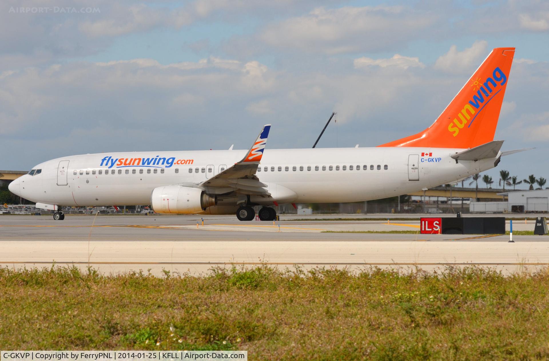 C-GKVP, 2002 Boeing 737-8K5 C/N 32907, Ex Travel Air B738 operating for Sunwing
