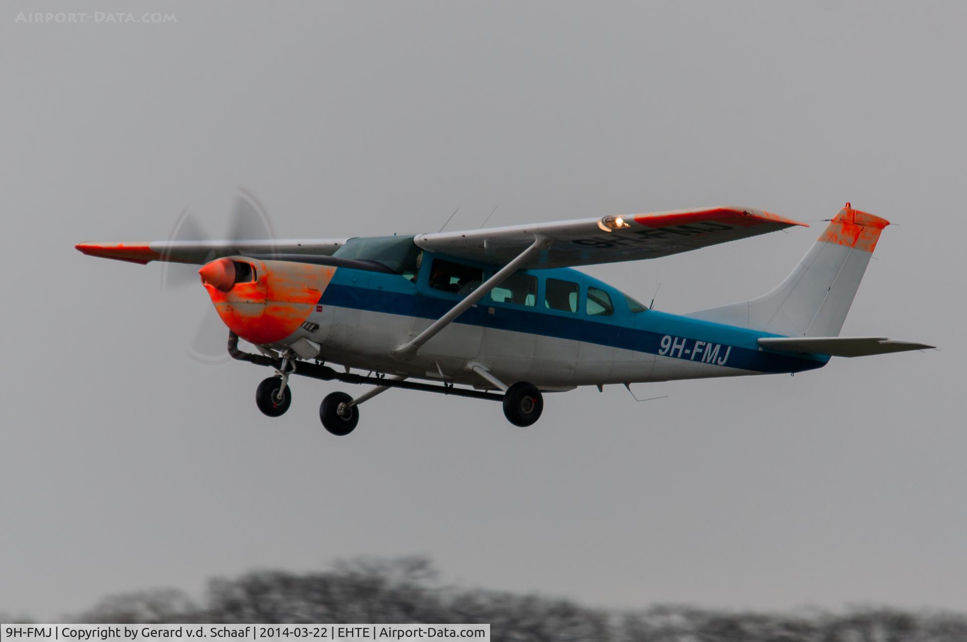 9H-FMJ, 1980 Cessna T207A Turbo Skywagon 8 C/N 20700590, Teuge, March 2014