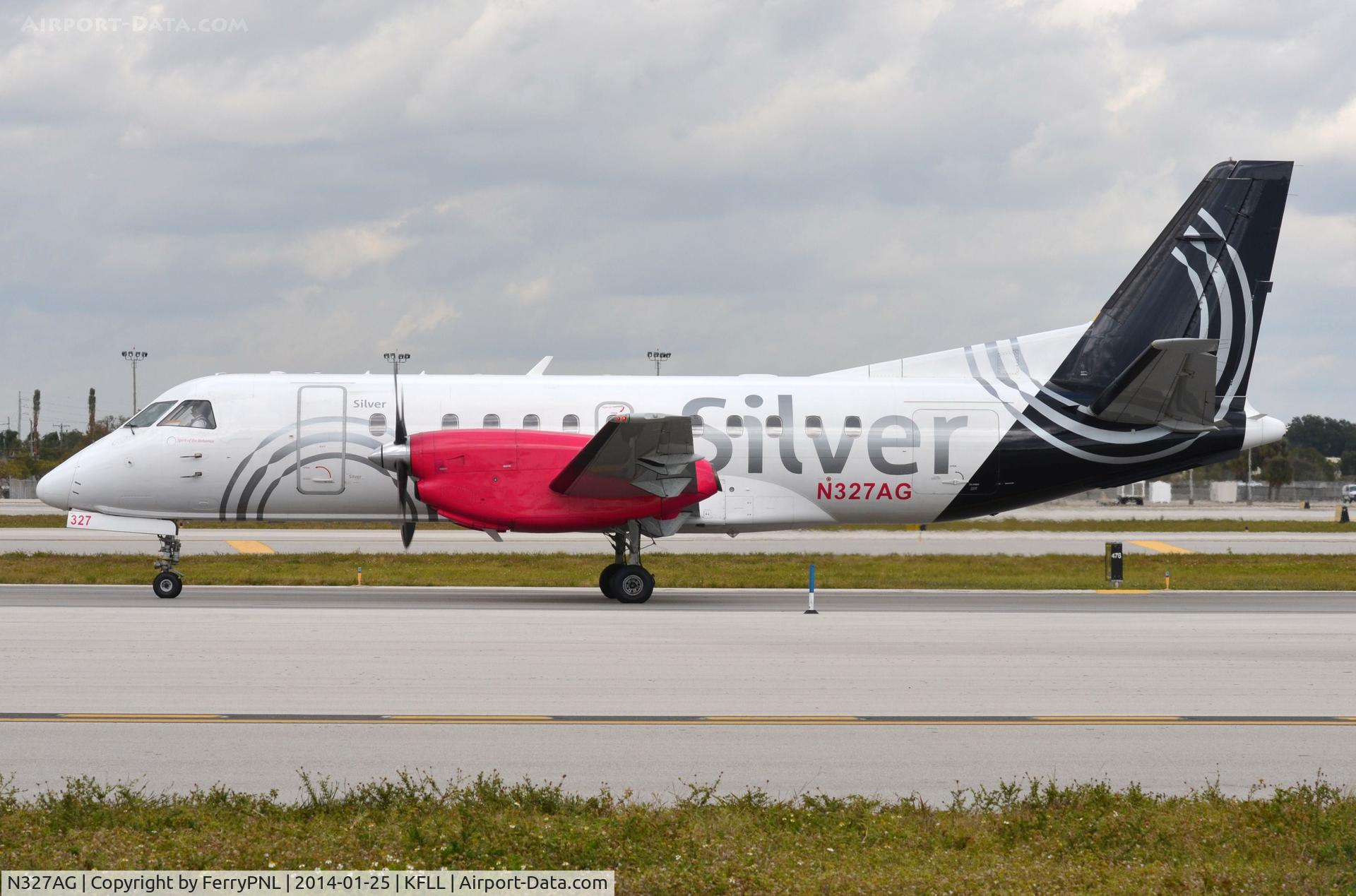N327AG, 1997 Saab 340B C/N 340B-427, Saab SF340B