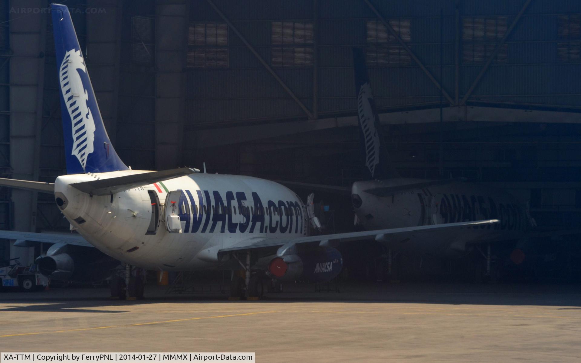 XA-TTM, 1982 Boeing 737-201(A) C/N 22753, One of a number of ex Aviacsa B732's still in MEX after the airline collapsed in 2009.