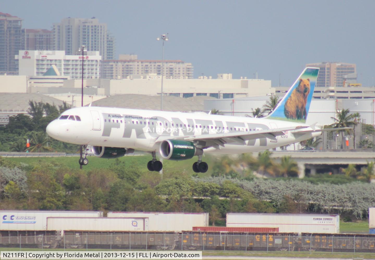 N211FR, 2011 Airbus A320-214 C/N 4688, Airbus Griswald the Grizzly Bear A320