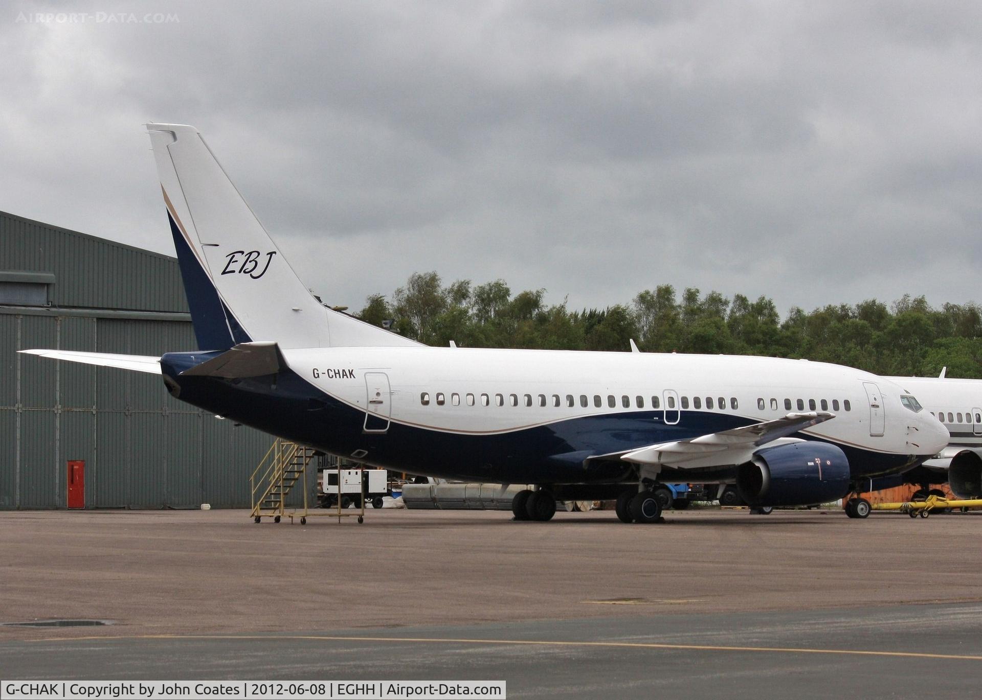 G-CHAK, 1991 Boeing 737-505 C/N 24647, In store