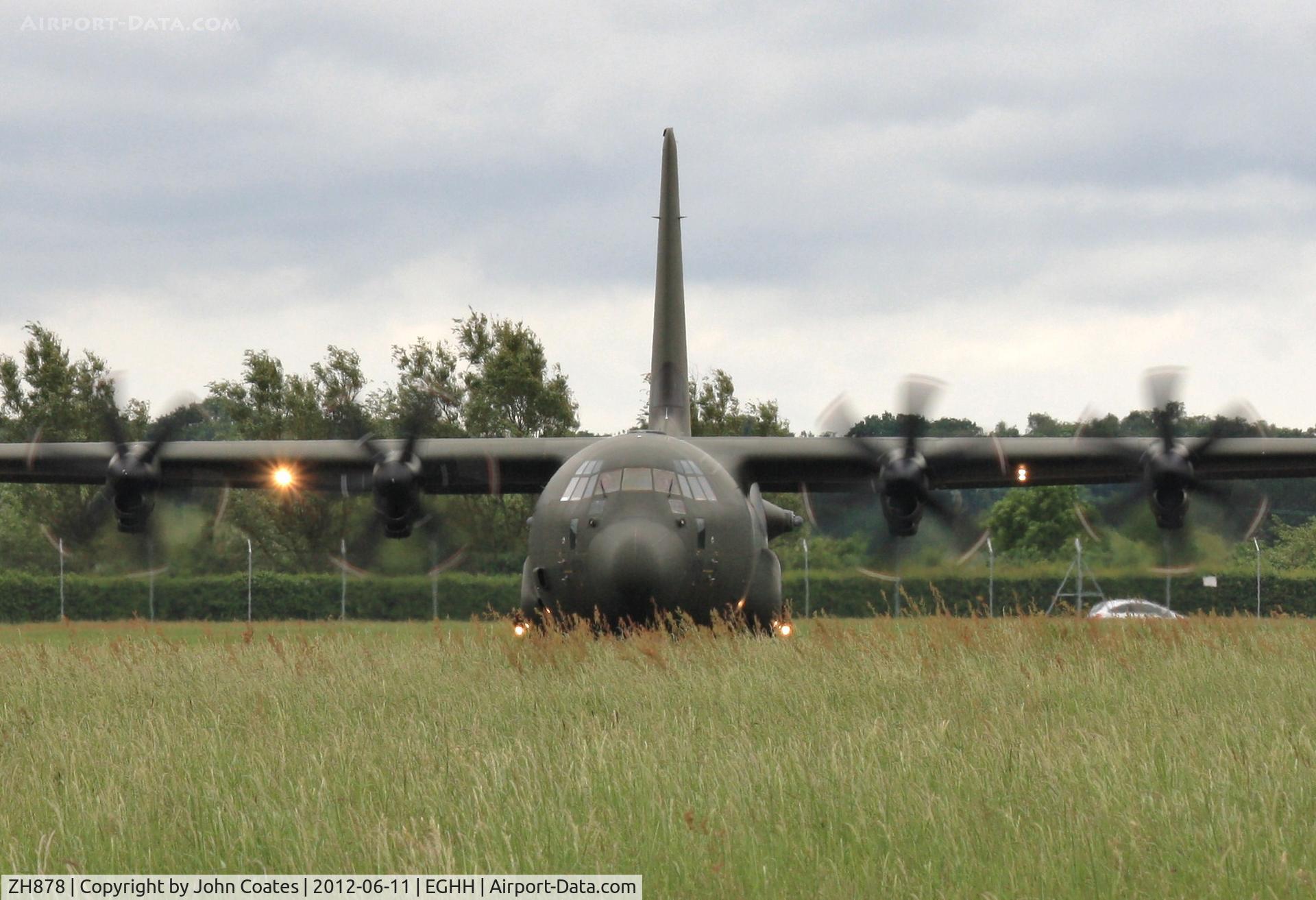ZH878, 1998 Lockheed Martin C-130J-30 Hercules C.4 C/N 382-5462, A 180 in the long grass !