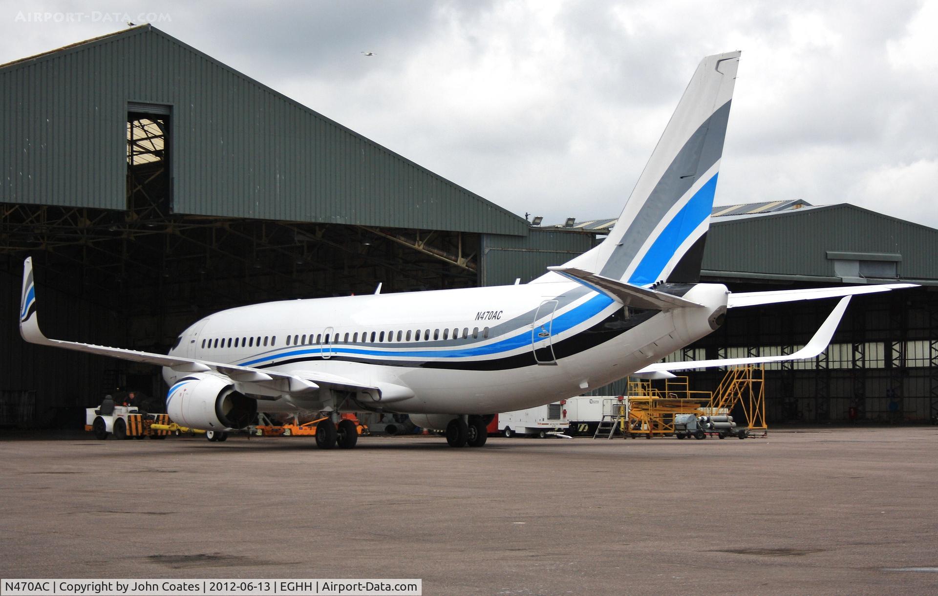 N470AC, 1989 Boeing 737-3L9 C/N 24570, At European