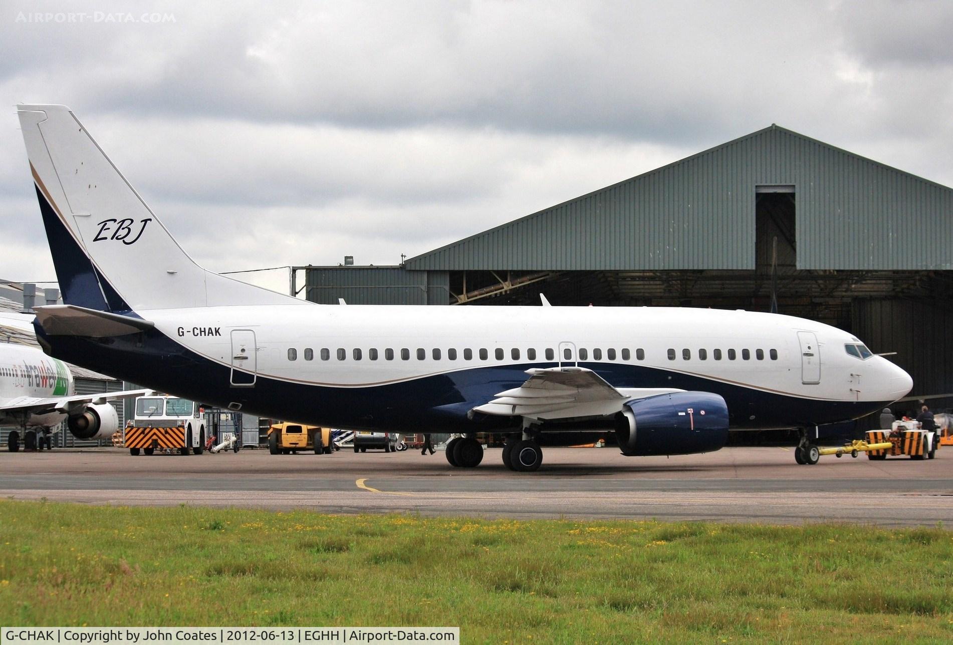 G-CHAK, 1991 Boeing 737-505 C/N 24647, At European