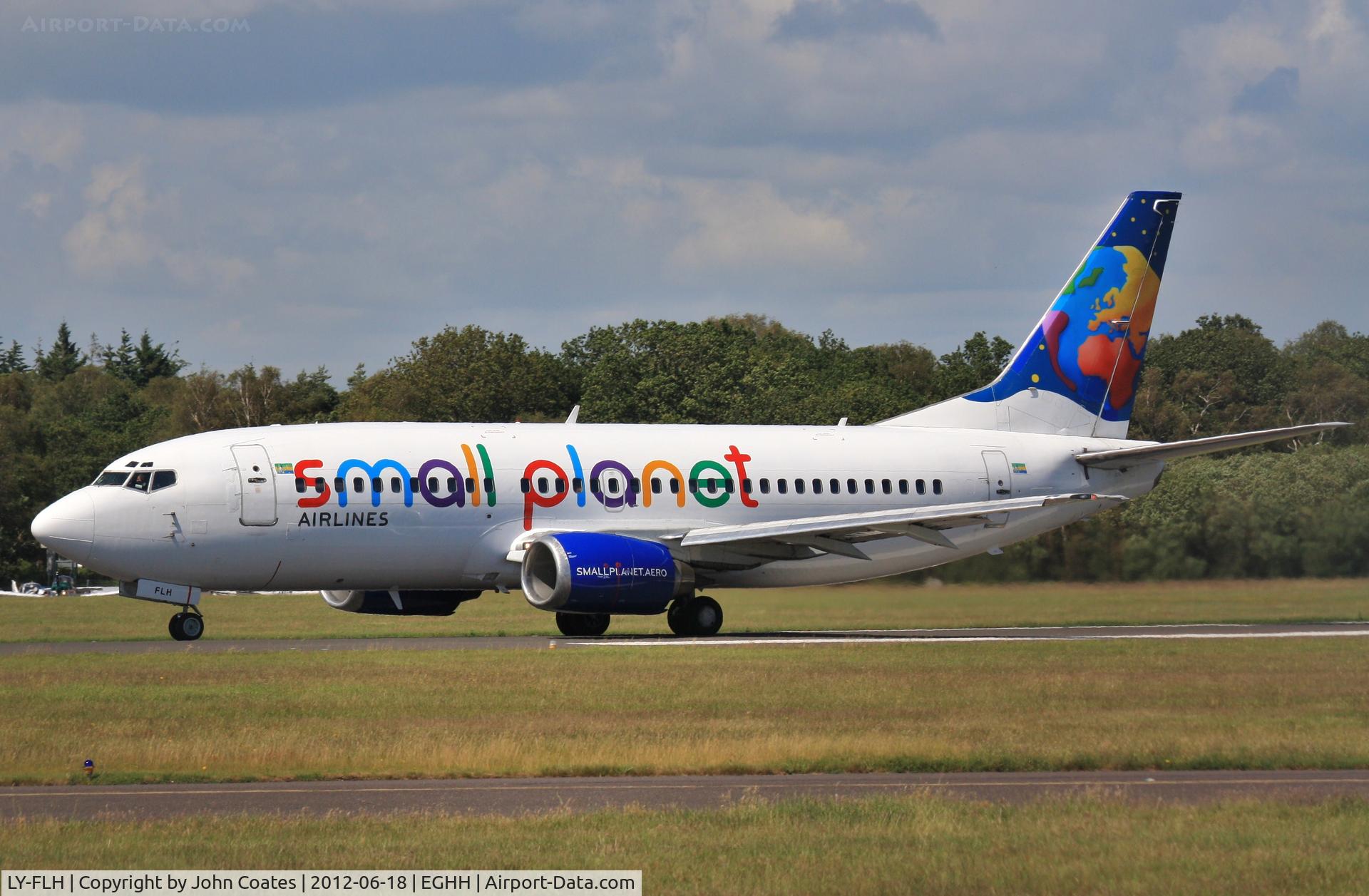 LY-FLH, 1992 Boeing 737-382 C/N 25161, Departing 26
