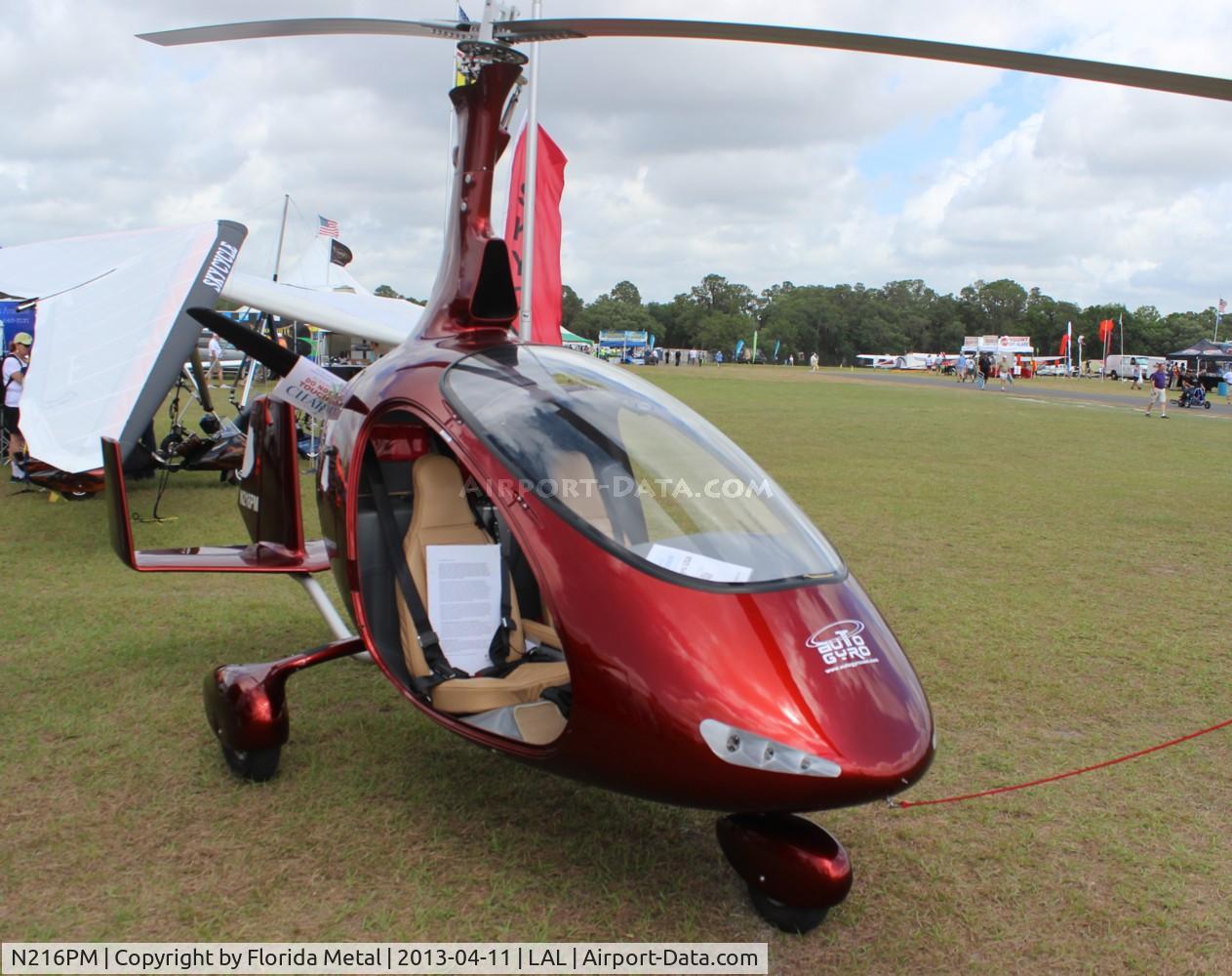 N216PM, 2012 AutoGyro Cavalon C/N V00065, Cavalon