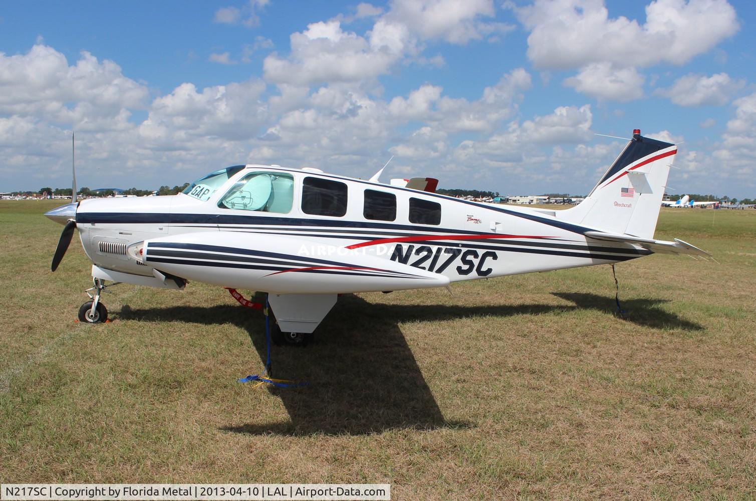 N217SC, 1999 Raytheon Aircraft Company A36 Bonanza C/N E-3221, Beech A36