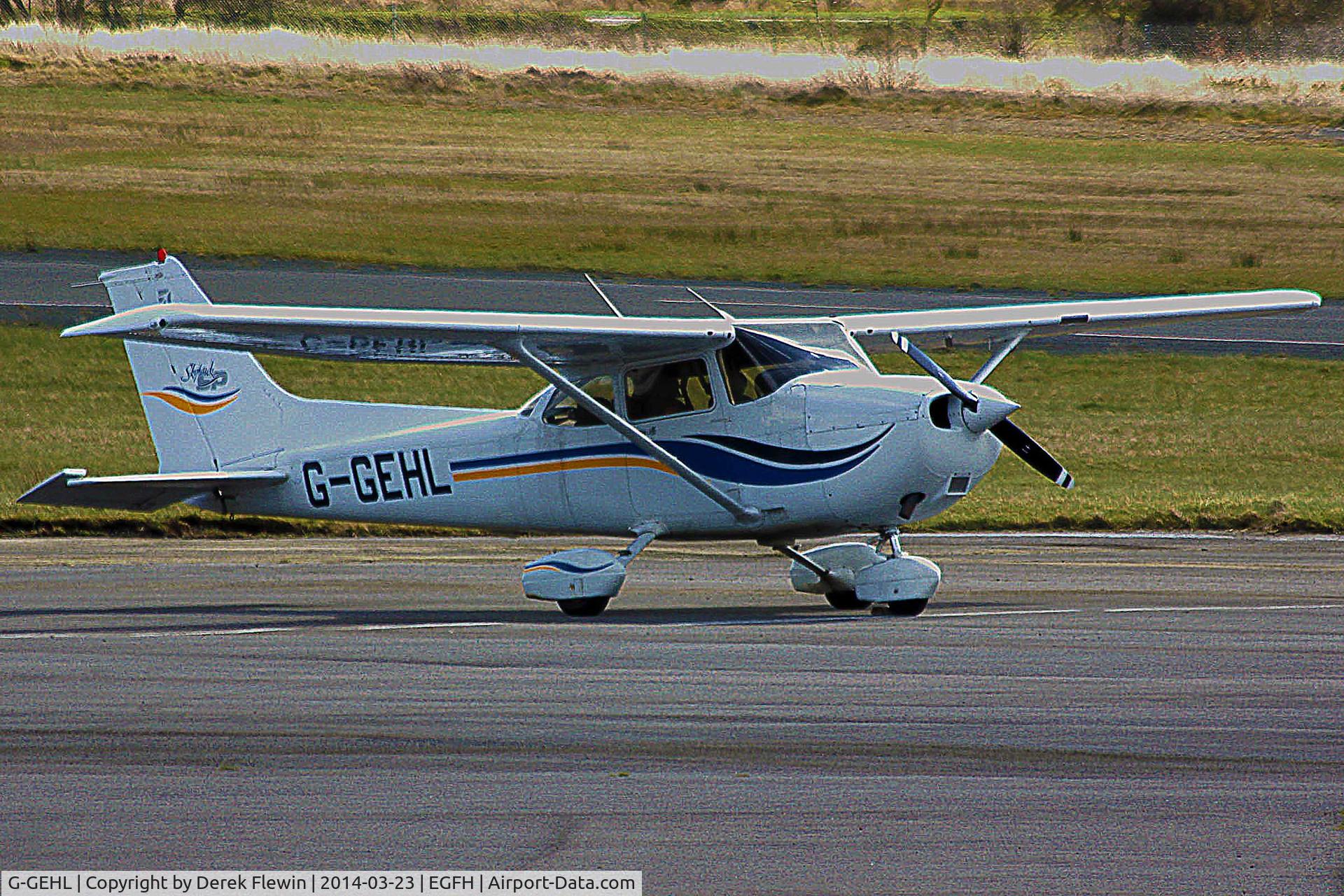 G-GEHL, 1999 Cessna 172S C/N 172S8324, Visiting Skyhawk seen at EGFH.