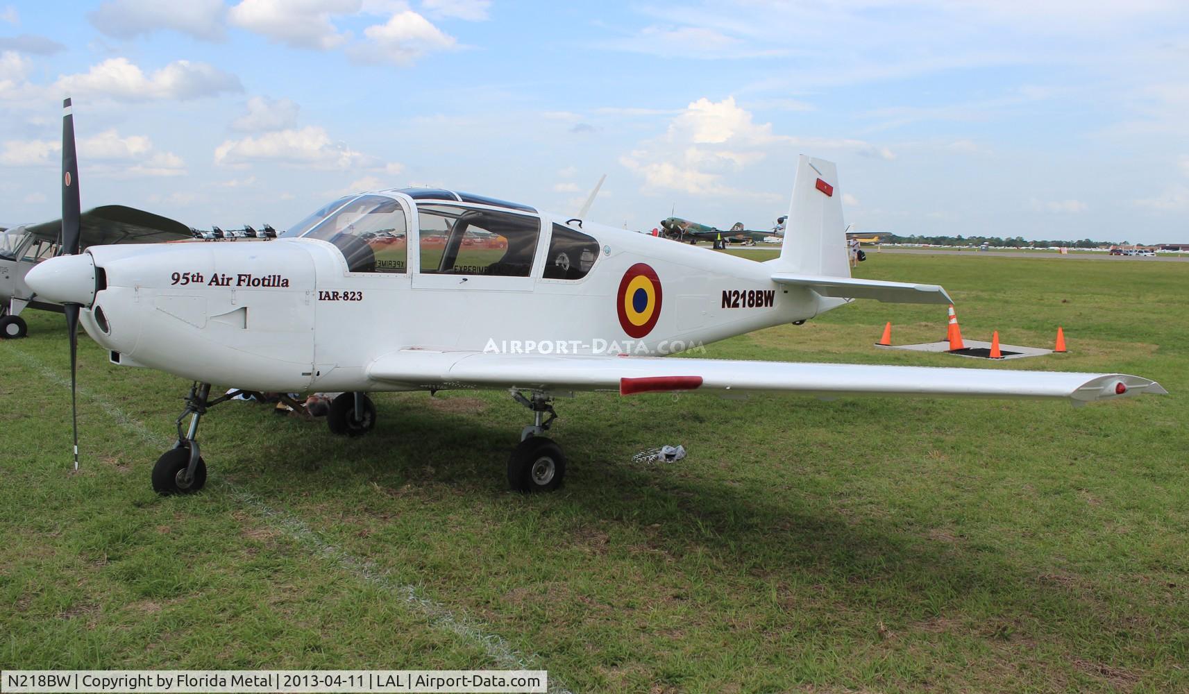 N218BW, 1975 IAR IAR-823 C/N 18, IAR-823