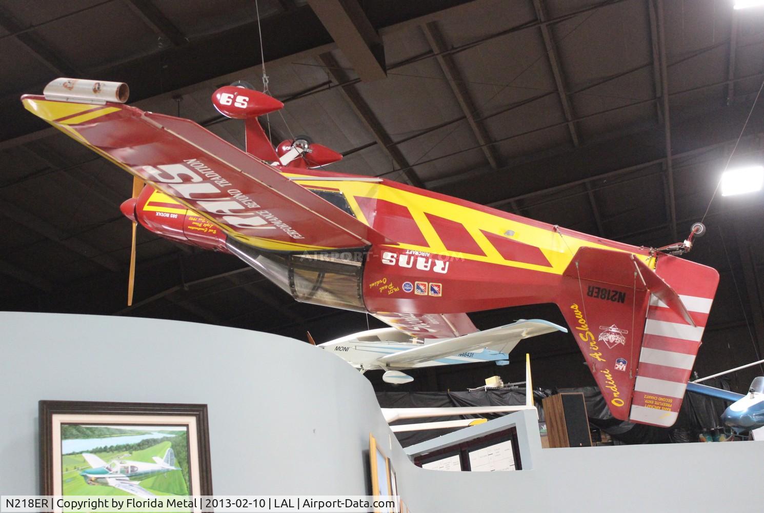 N218ER, 1989 Rans S-9 Chaos C/N 0787012, Rans S-9