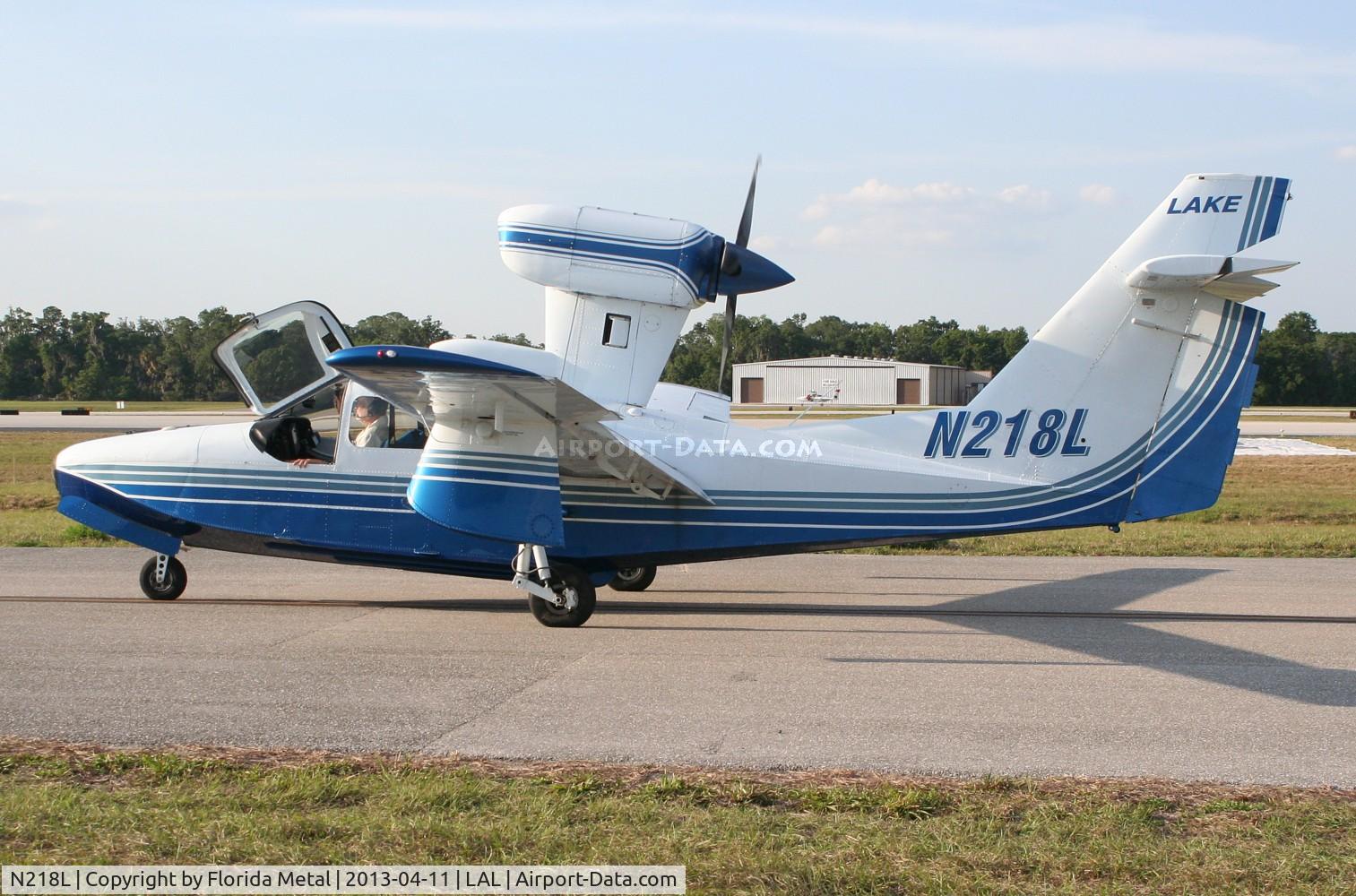 N218L, Aerofab Inc Lake LA-250 C/N 68, Lake LA-250