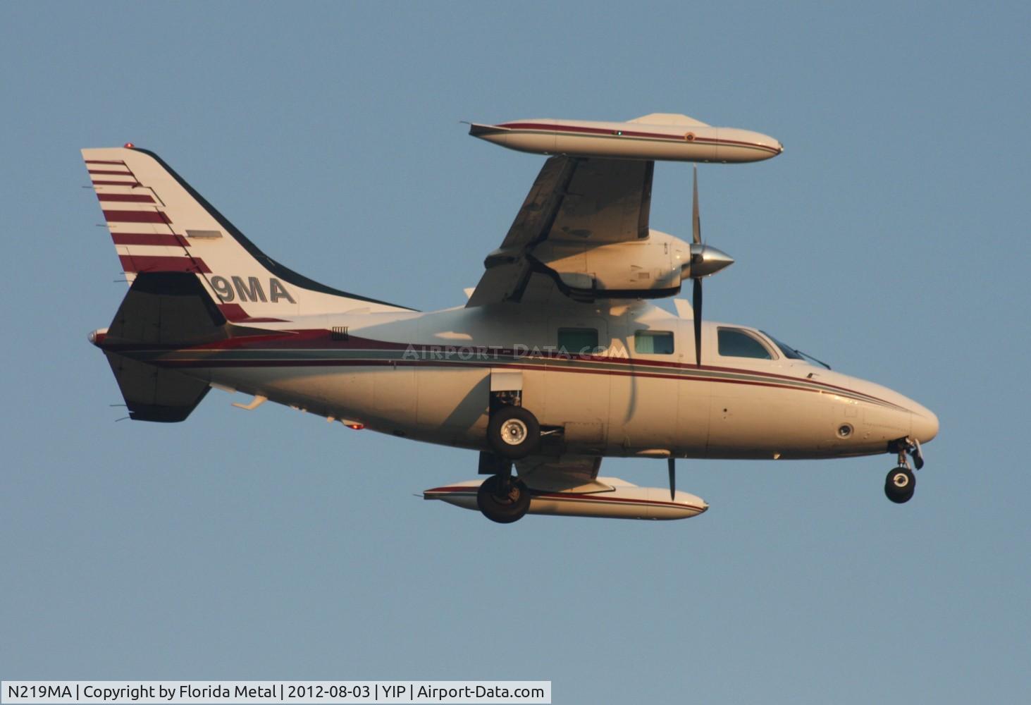N219MA, Mitsubishi MU-2B-20 C/N 232, Mitsubishi MU-2B