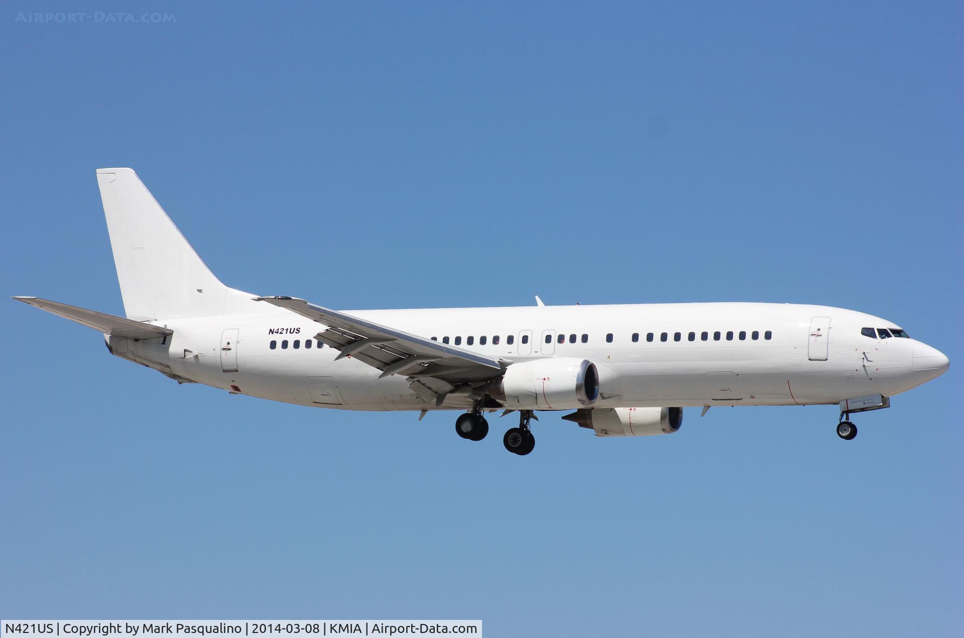 N421US, 1989 Boeing 737-401 C/N 23988, Boeing 737-400