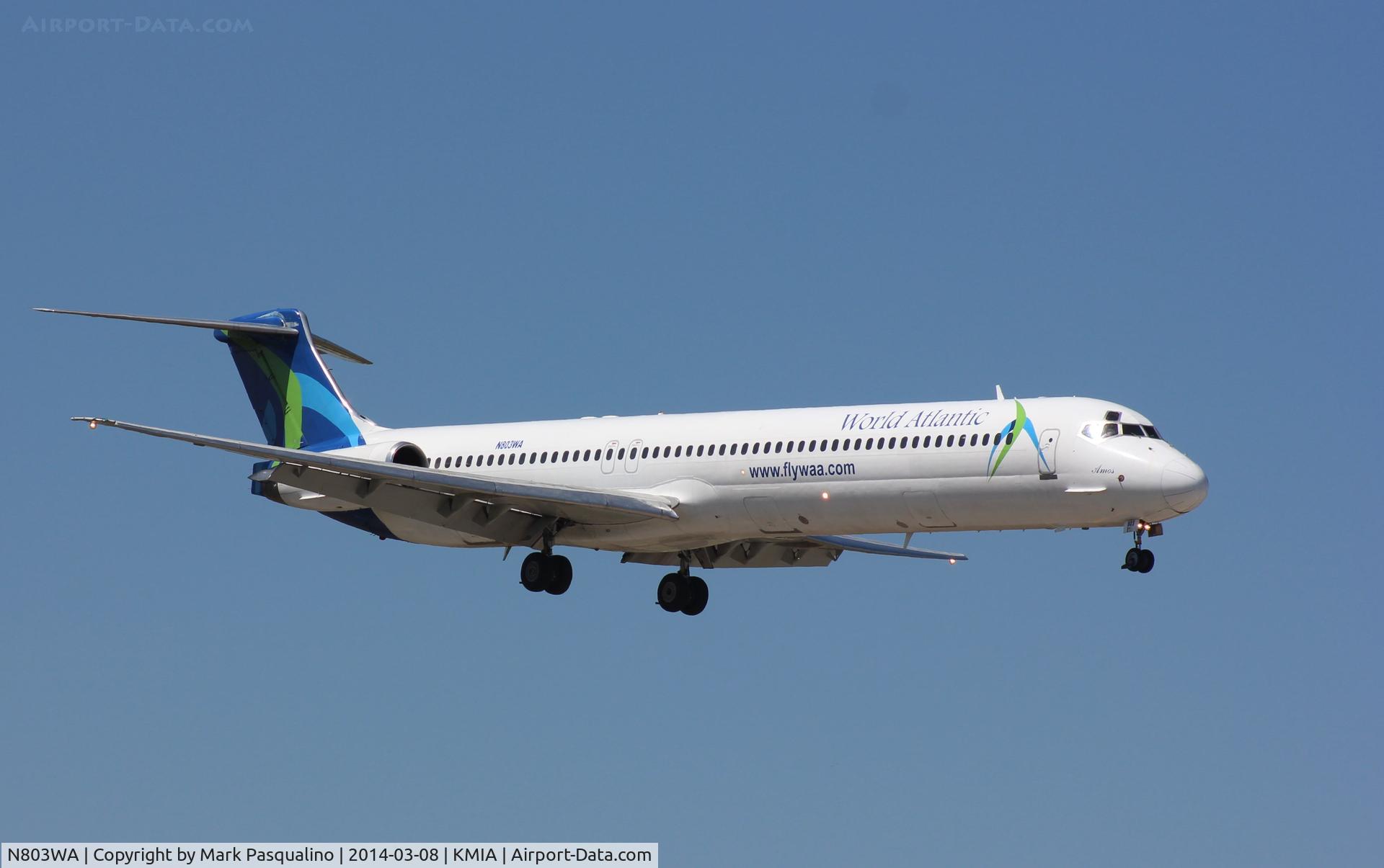 N803WA, 1988 McDonnell Douglas MD-82 (DC-9-82) C/N 49507, MD-82