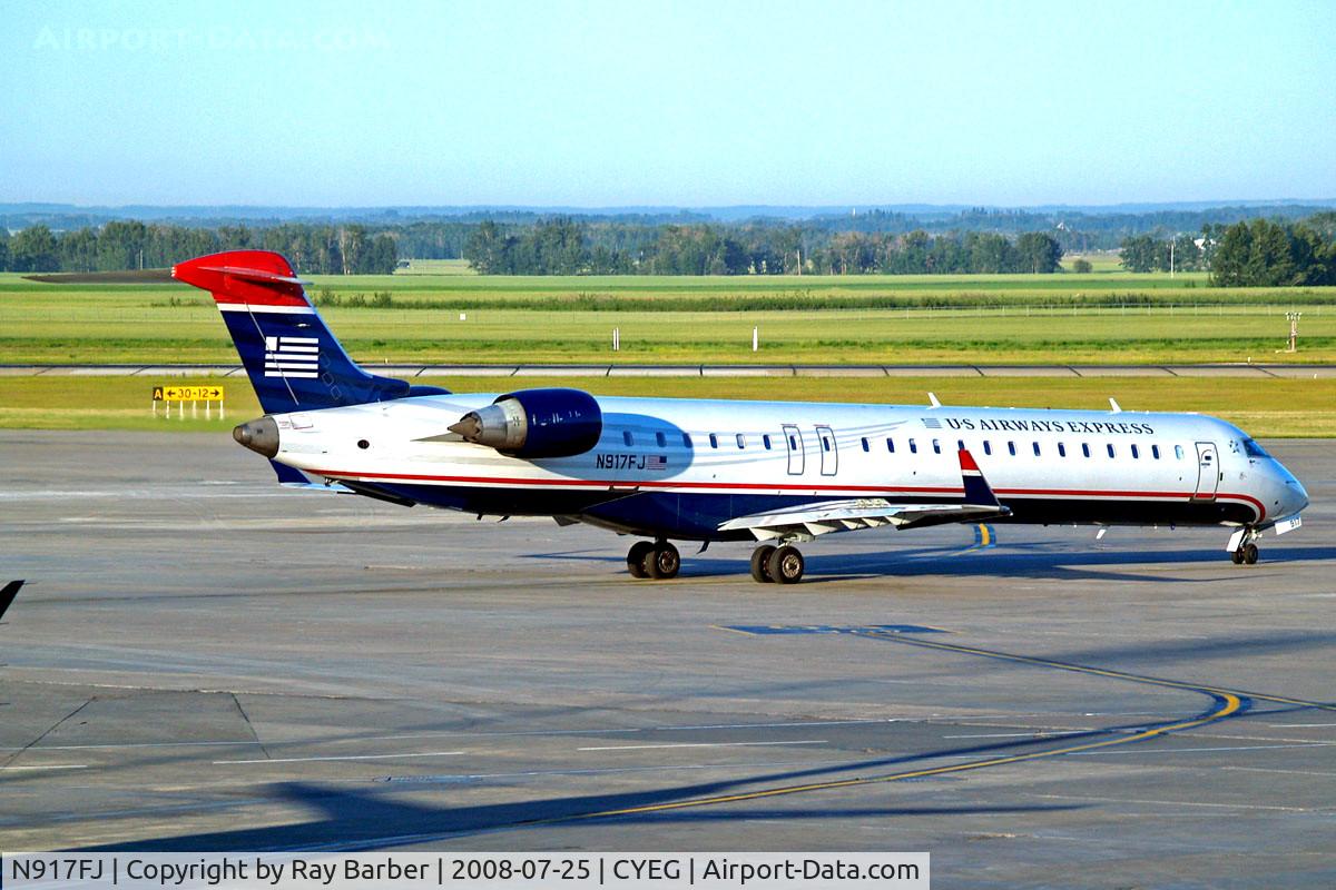 N917FJ, 2004 Bombardier CRJ-900ER (CL-600-2D24) C/N 15017, Canadair CRJ-900 [15017] (US Airways Express) Edmonton International~C 25/07/2008