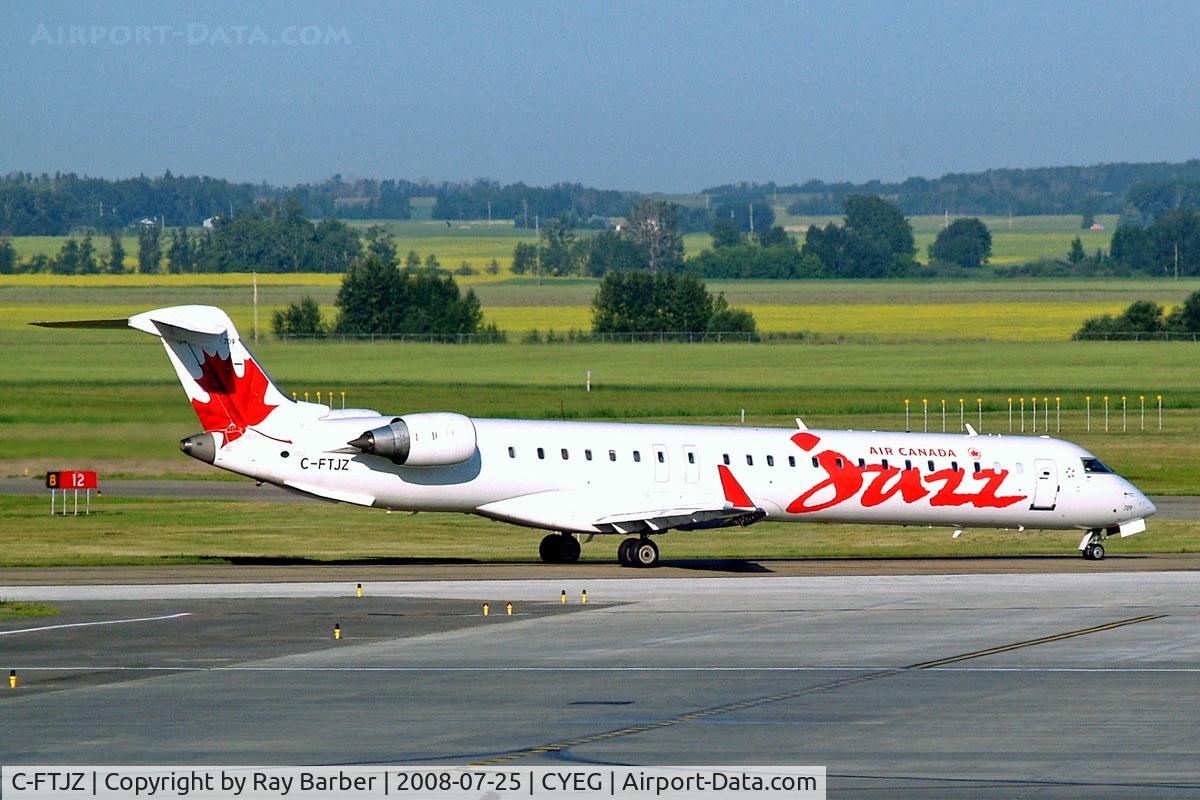 C-FTJZ, 2005 Canadair CRJ-705ER (CL-600-2D15) Regional Jet C/N 15047, Canadair CRJ-705 [15047] (Air Canada Jazz) Edmonton International~C 25/07/2008
