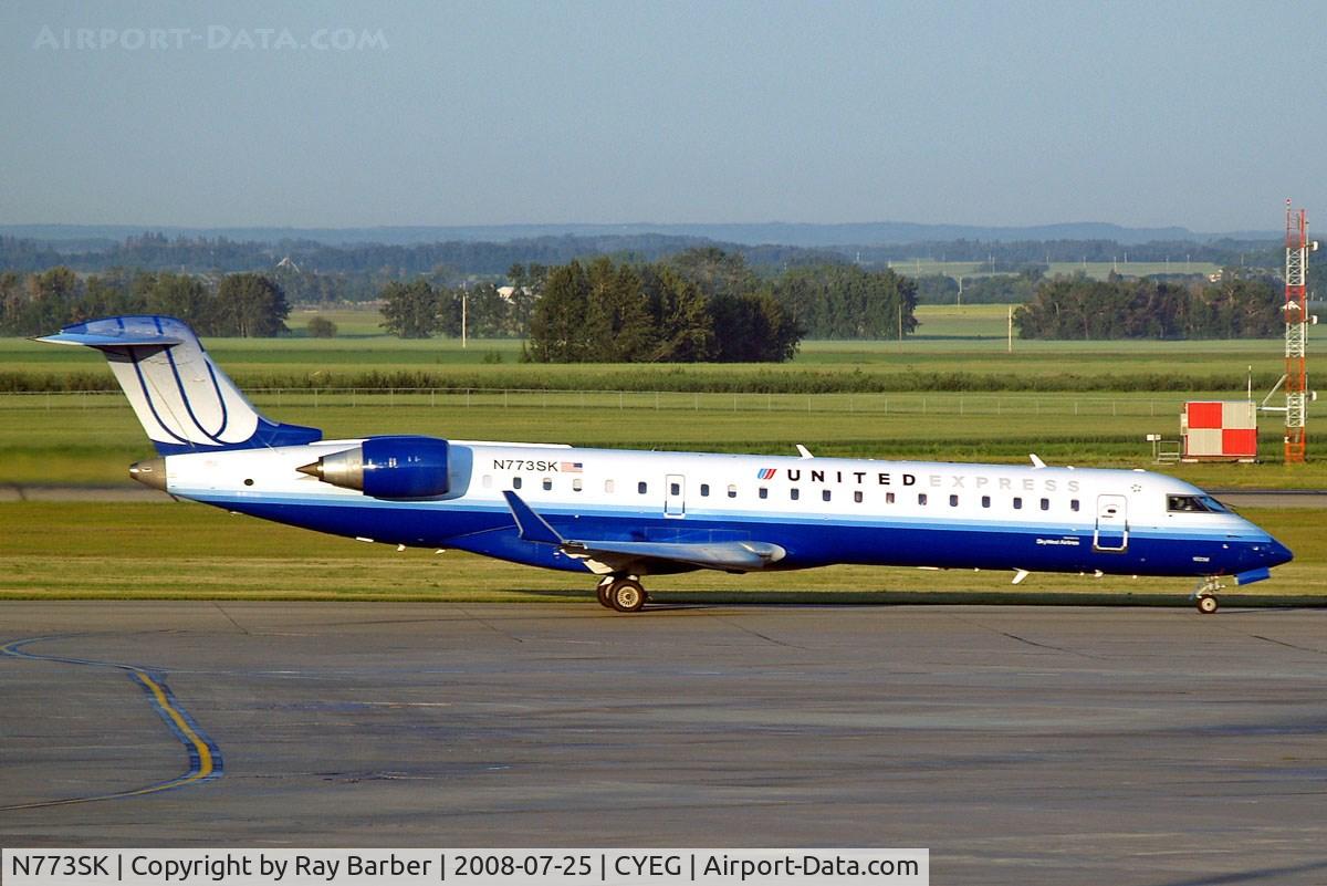 N773SK, 2005 Bombardier CRJ-702 C/N 10236, Canadair CRJ-700 [10236] (United Express) Edmonton International~C 25/07/2008