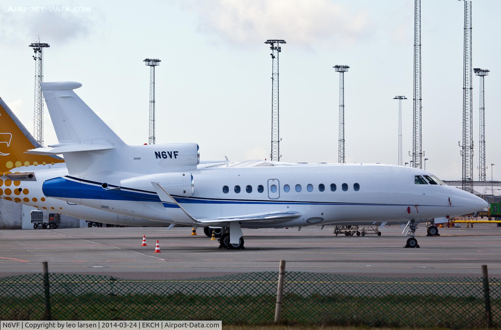 N6VF, 2005 Dassault Falcon 900EX C/N 159, Copenhagen Kastrup 24.3.14