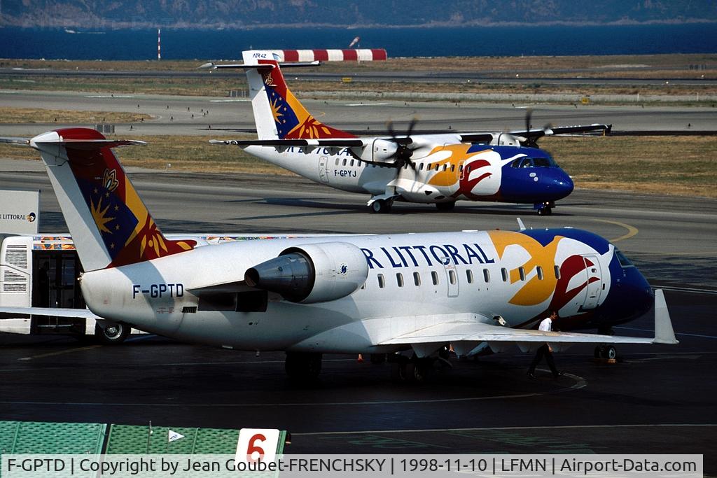 F-GPTD, 1997 Canadair CRJ-100ER (CL-600-2B19) C/N 7184, Air Littoral