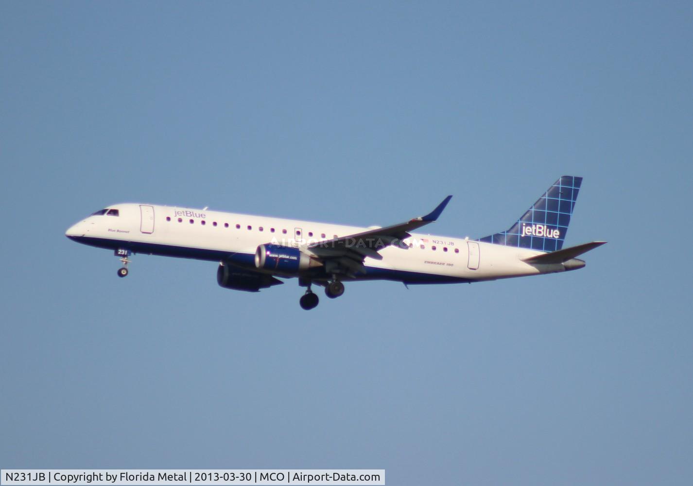 N231JB, 2006 Embraer 190AR (ERJ-190-100IGW) C/N 19000033, Jet Blue E190