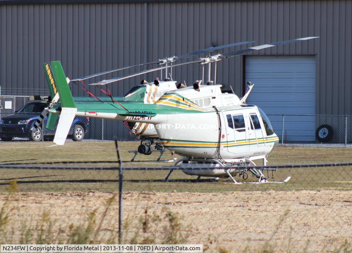 N234FW, Bell OH-58A C/N 69-16130, Gulf Coast Helicopters OH-58