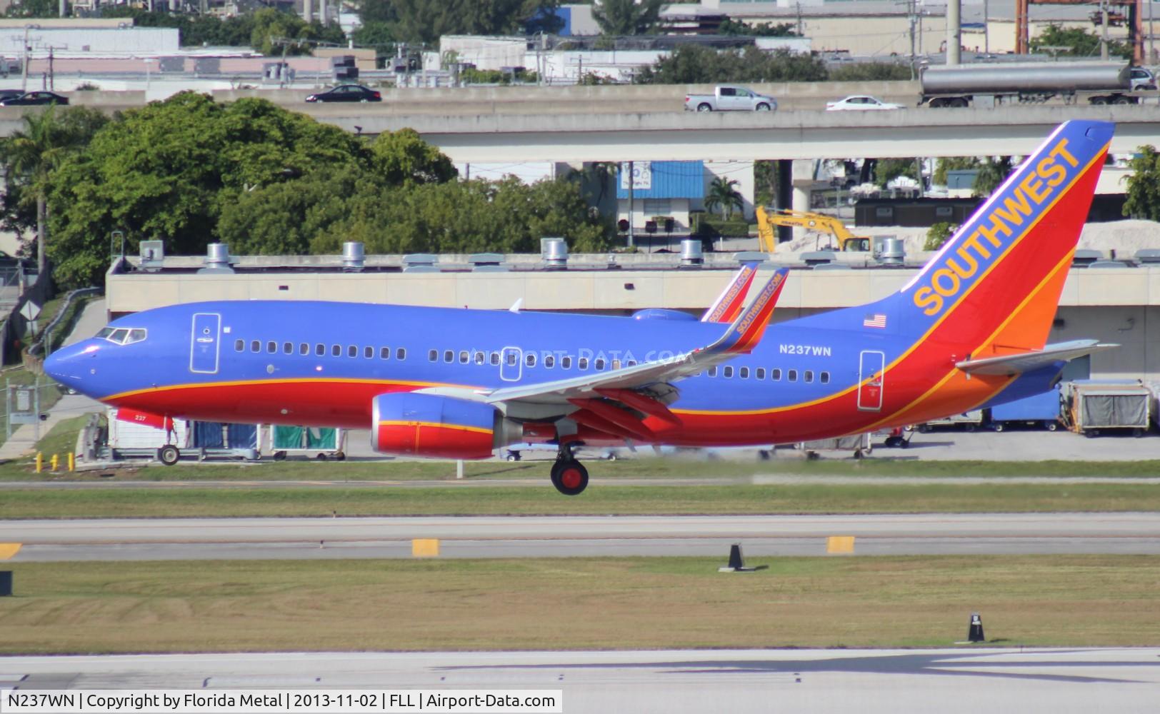 N237WN, 2006 Boeing 737-7H4 C/N 34632, Southwest 737-700