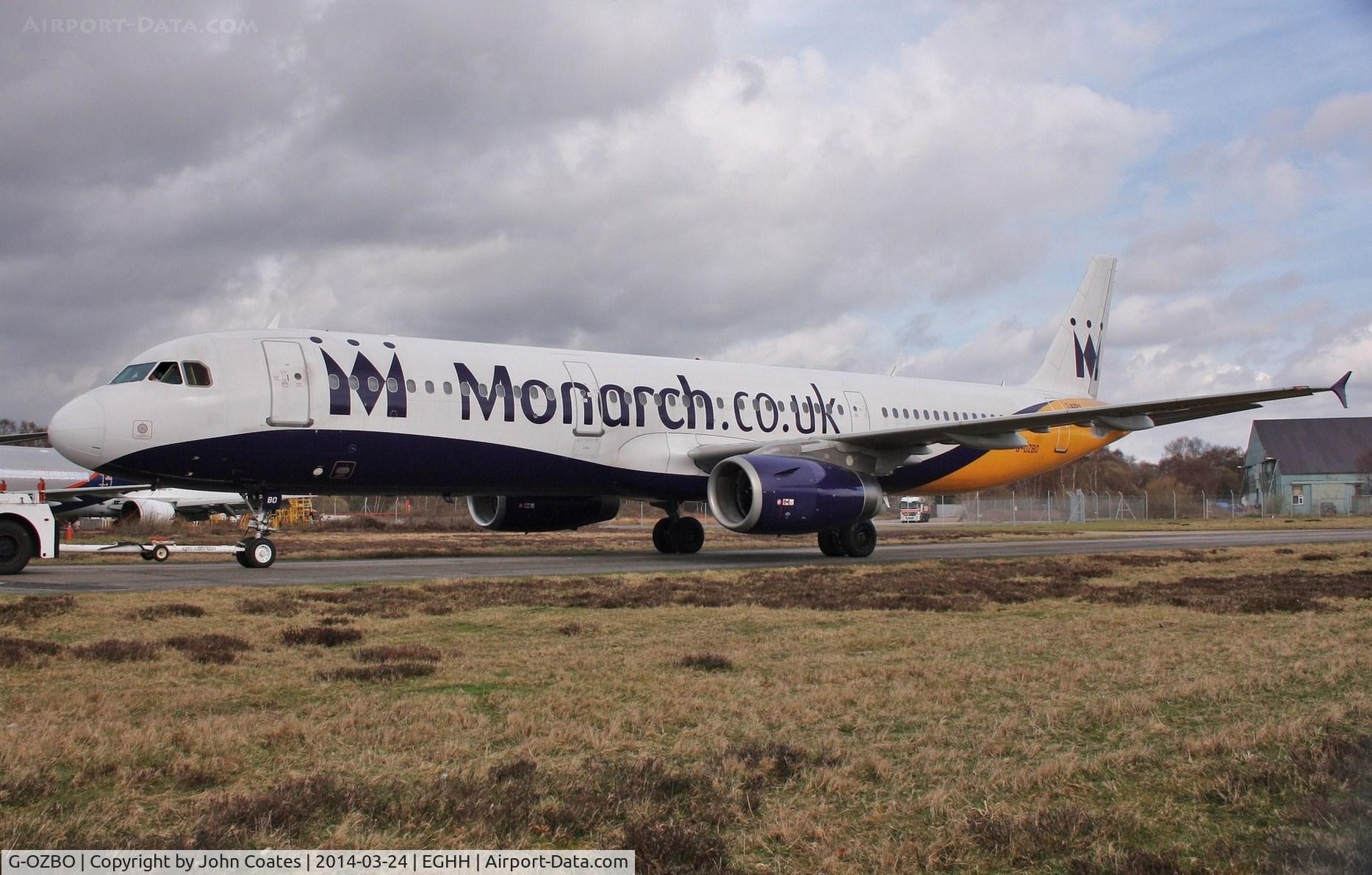 G-OZBO, 2000 Airbus A321-231 C/N 1207, Last appearance in this scheme - arriving at paintshop for latest livery