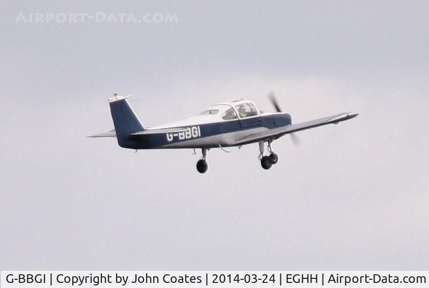 G-BBGI, 1973 Fuji FA-200-160 Aero Subaru C/N 228, Departing