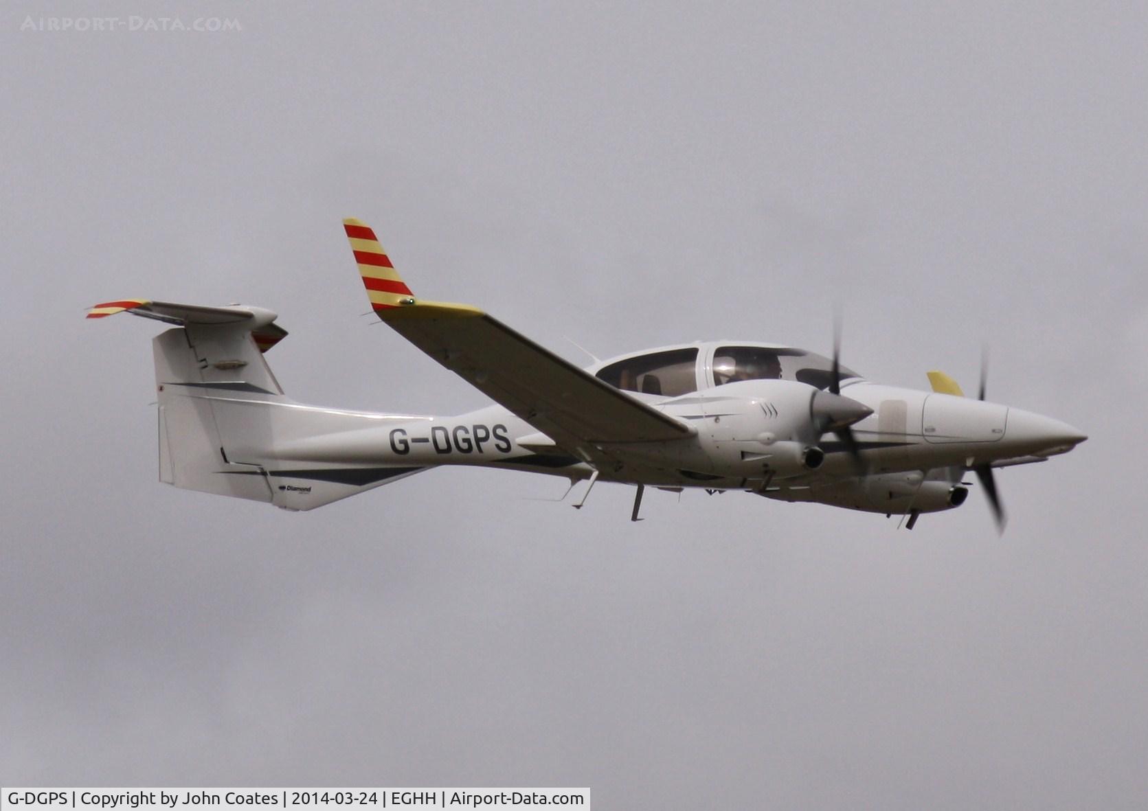 G-DGPS, 2008 Diamond DA-42 Twin Star C/N 42.355, Calibrating