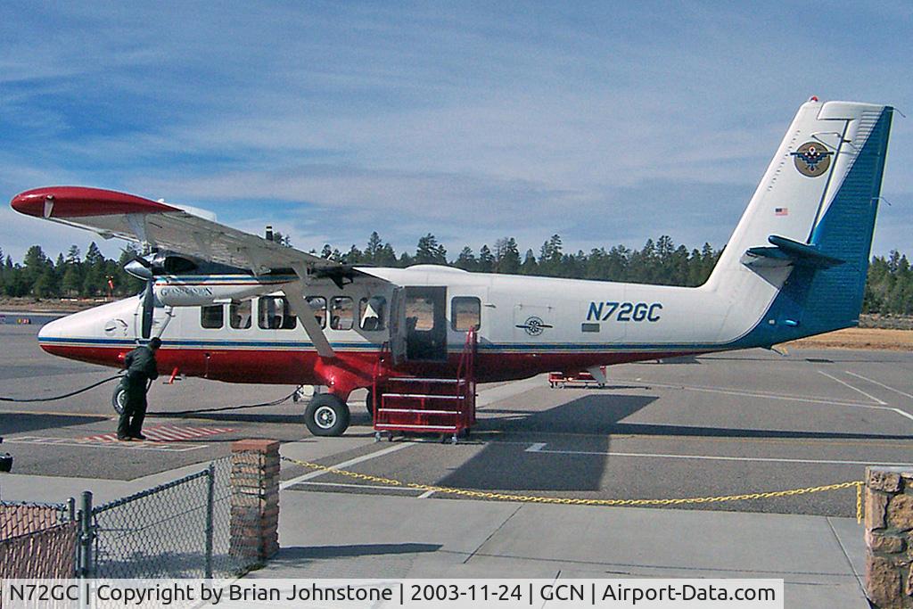 N72GC, 1969 De Havilland Canada DHC-6-300 Twin Otter C/N 264, N72GC DHC-6-300 Vistaliner Grand Canyon Airlines GCN 24.11.03
