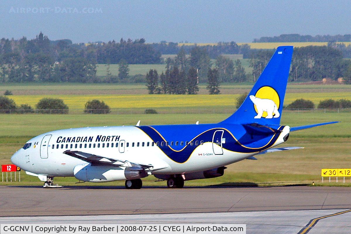C-GCNV, 1983 Boeing 737-232 C/N 23074, Boeing 737-275C [23074] (Canadian North) Edmonton International~C 25/07/2008