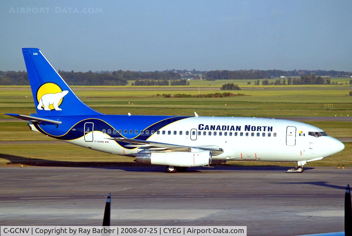 C-GCNV, 1983 Boeing 737-232 C/N 23074, Boeing 737-275C [23074] (Canadian North) Edmonton International~C 25/07/2008