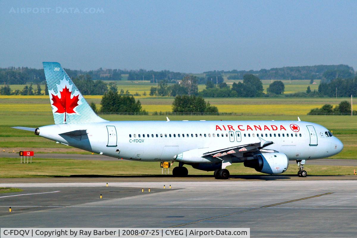 C-FDQV, 1988 Airbus A320-211 C/N 068, Airbus A320-211 [0068] (Air Canada) Edmonton International~C 25/07/2008