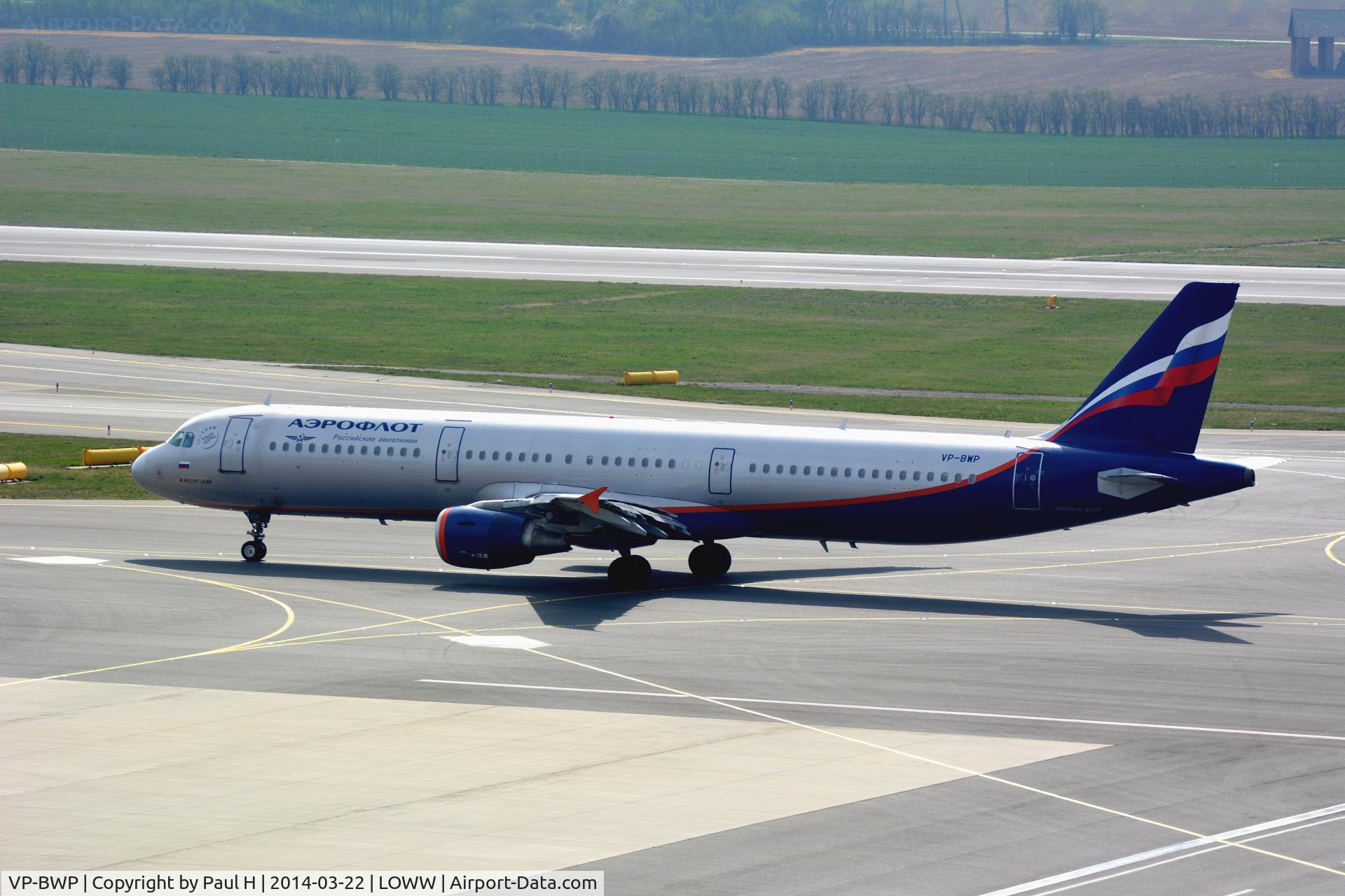 VP-BWP, 2004 Airbus A321-211 C/N 2342, At VIE
