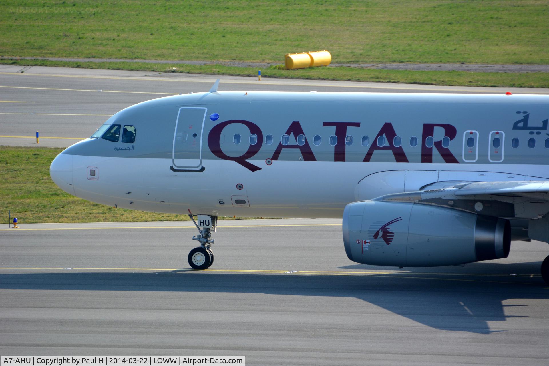 A7-AHU, 2012 Airbus A320-232 C/N 5127, Quatar A-320 at VIE