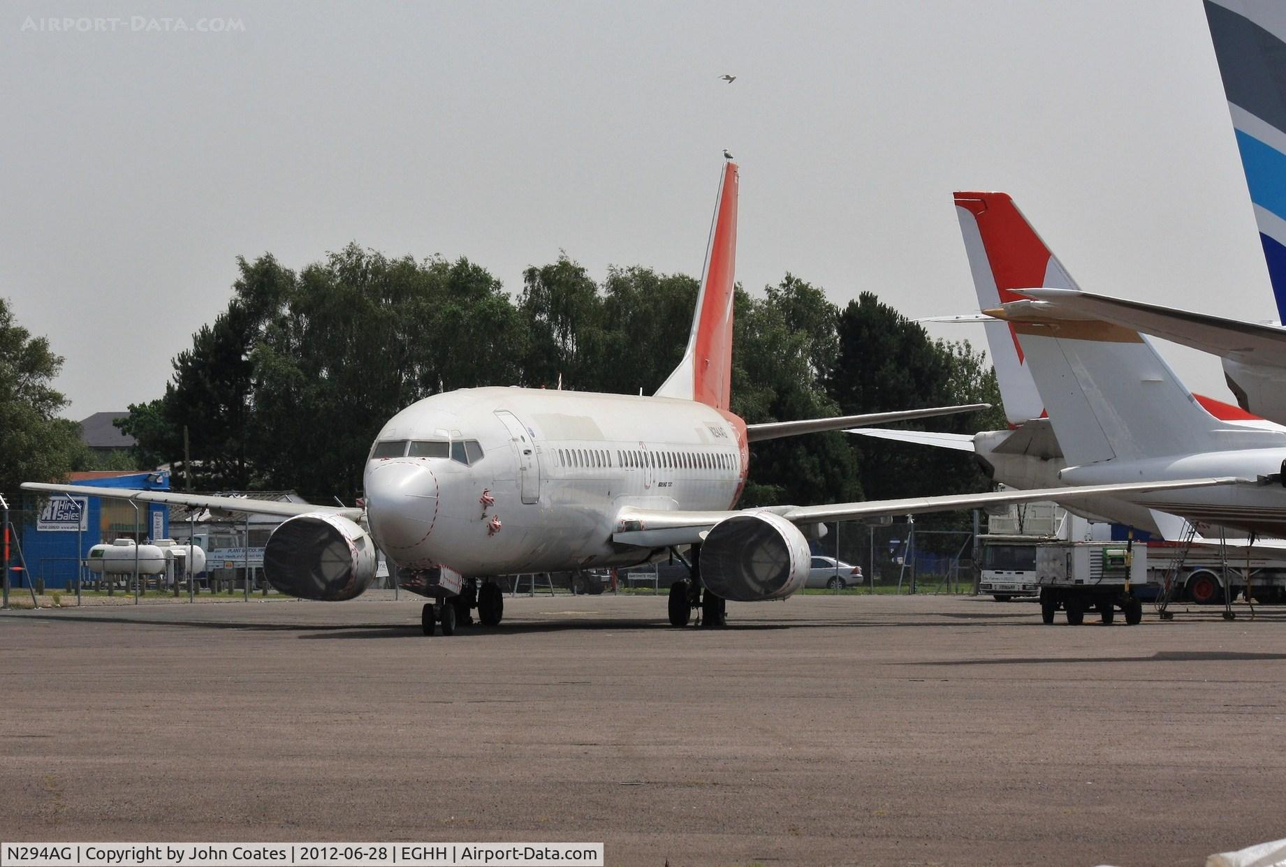 N294AG, Boeing 737-376 C/N 24296, At European