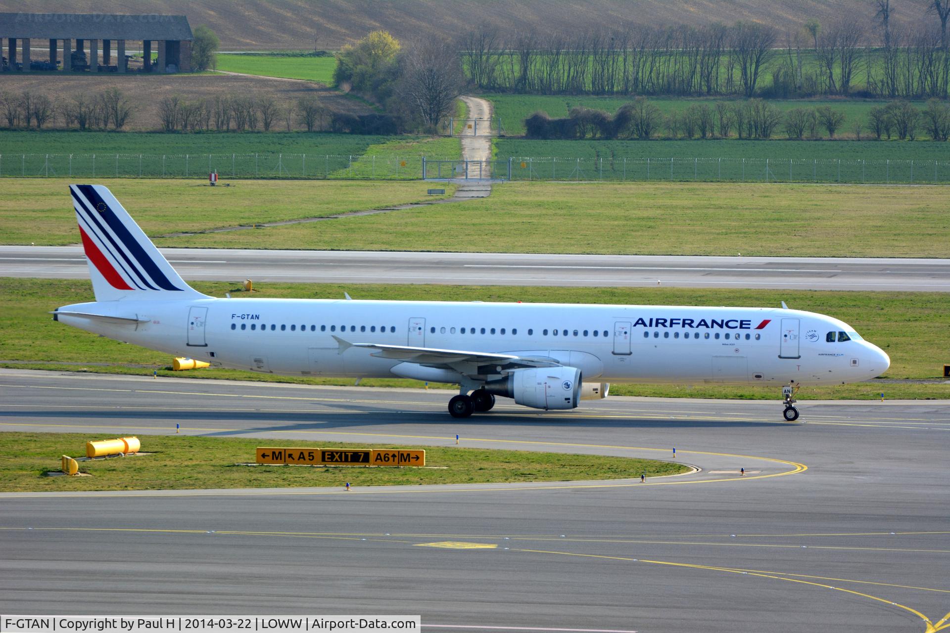 F-GTAN, 2007 Airbus A321-211 C/N 3051, Air France A-321 at VIE