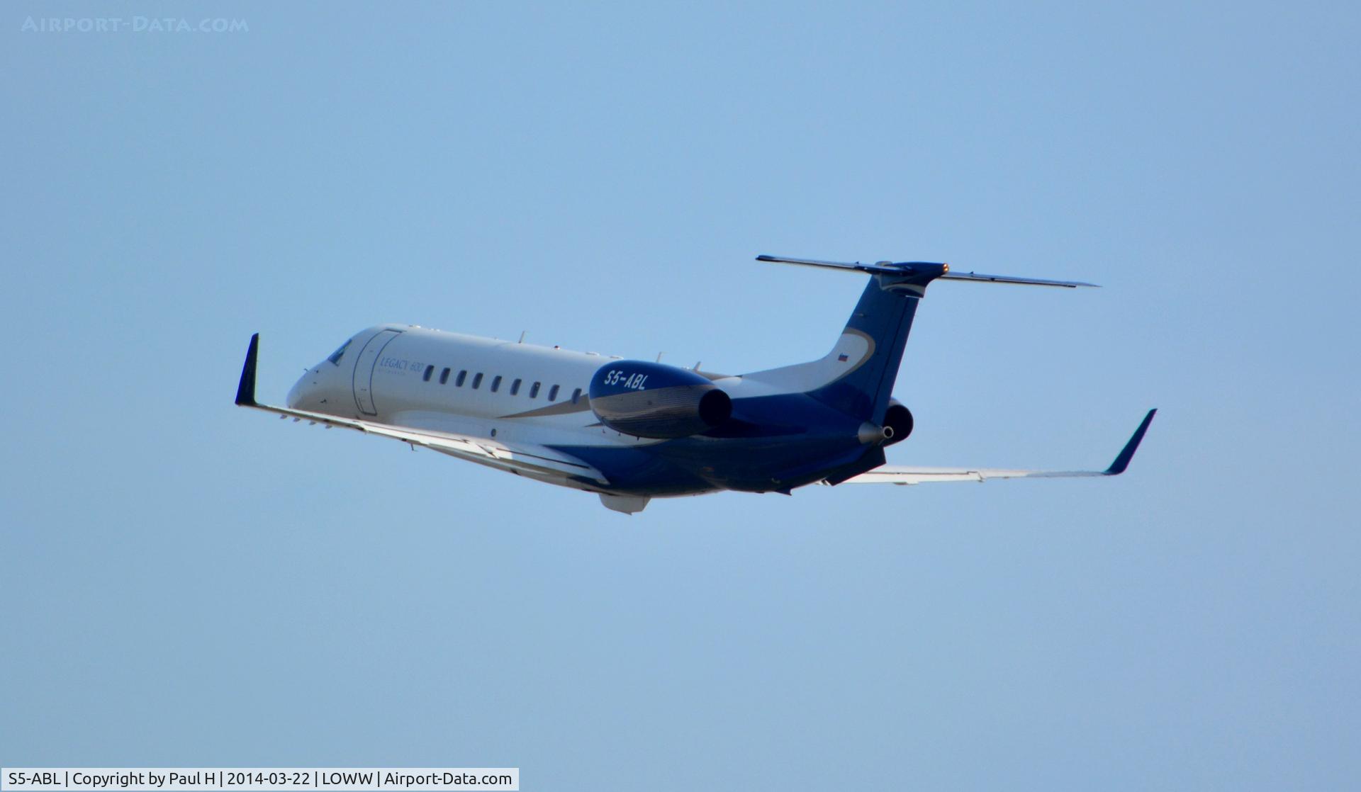 S5-ABL, 2007 Embraer EMB-135BJ Legacy C/N 14501008, Emb Legacy at VIE