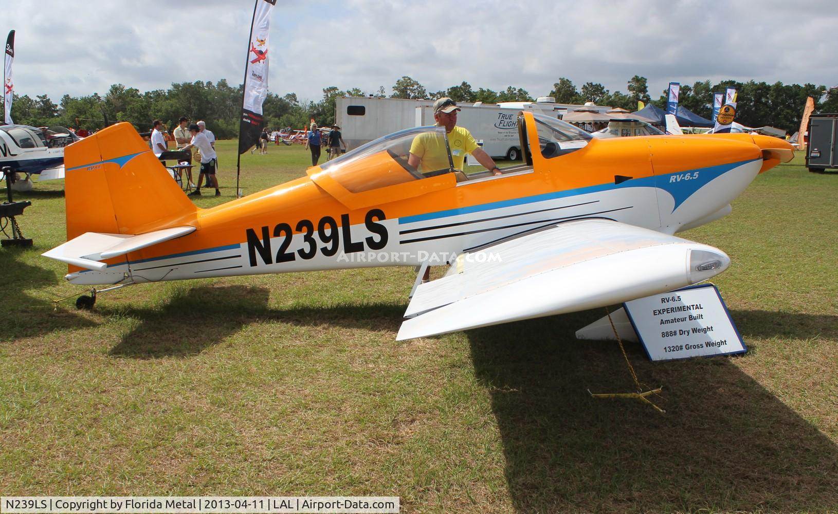 N239LS, 2012 Vans RV-6 C/N 25438, Vans RV-6