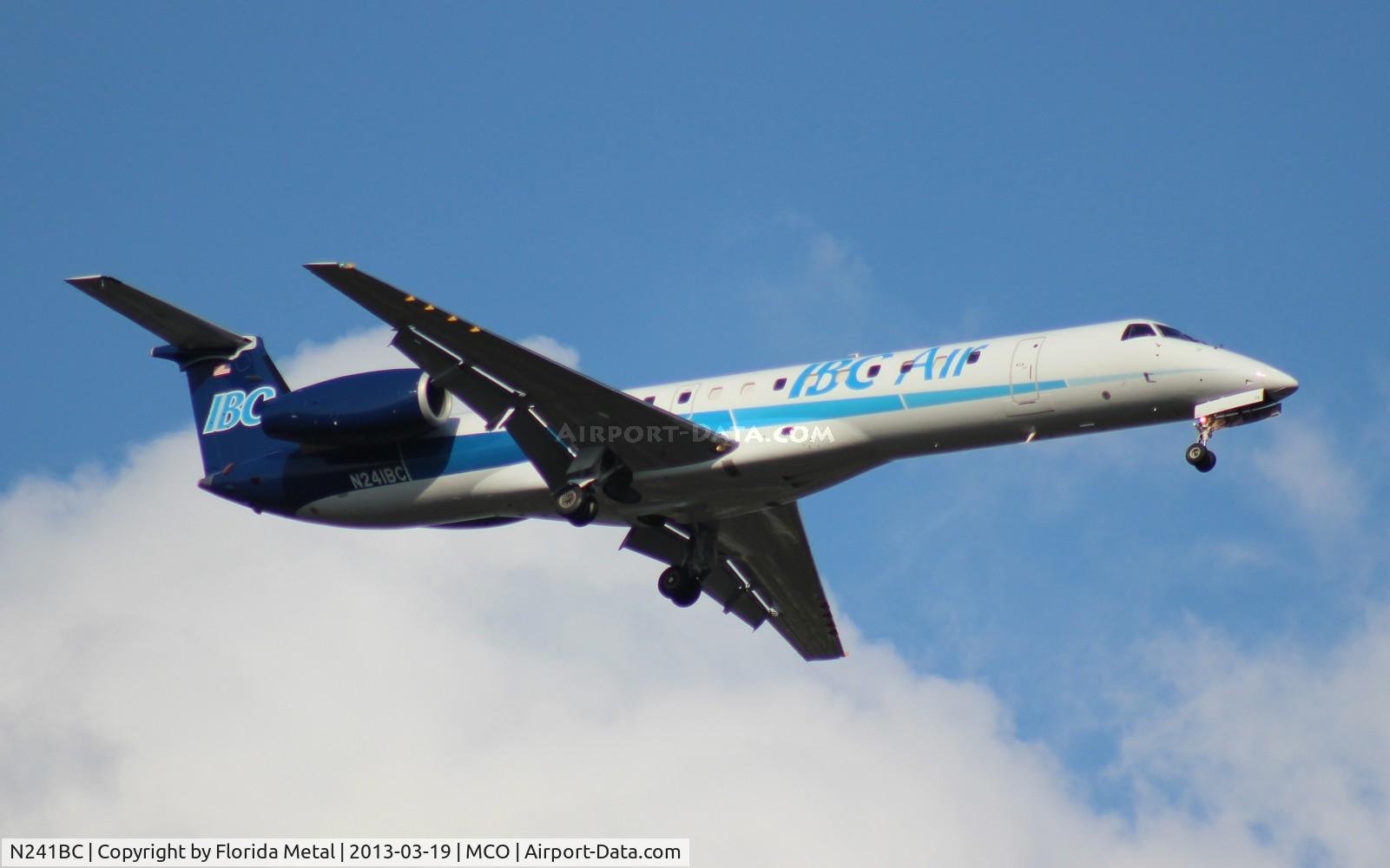 N241BC, 1998 Embraer EMB-145EP (ERJ-145EP) C/N 145077, IBC Embraer 145